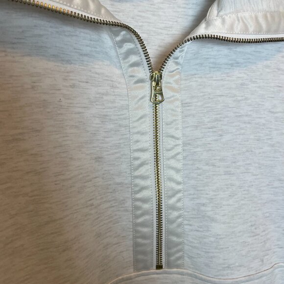 VARLEY Keller Doublesoft 1/2 Zip Marl Heather Pullover Sweatshirt \\ S - Picture 6 of 10